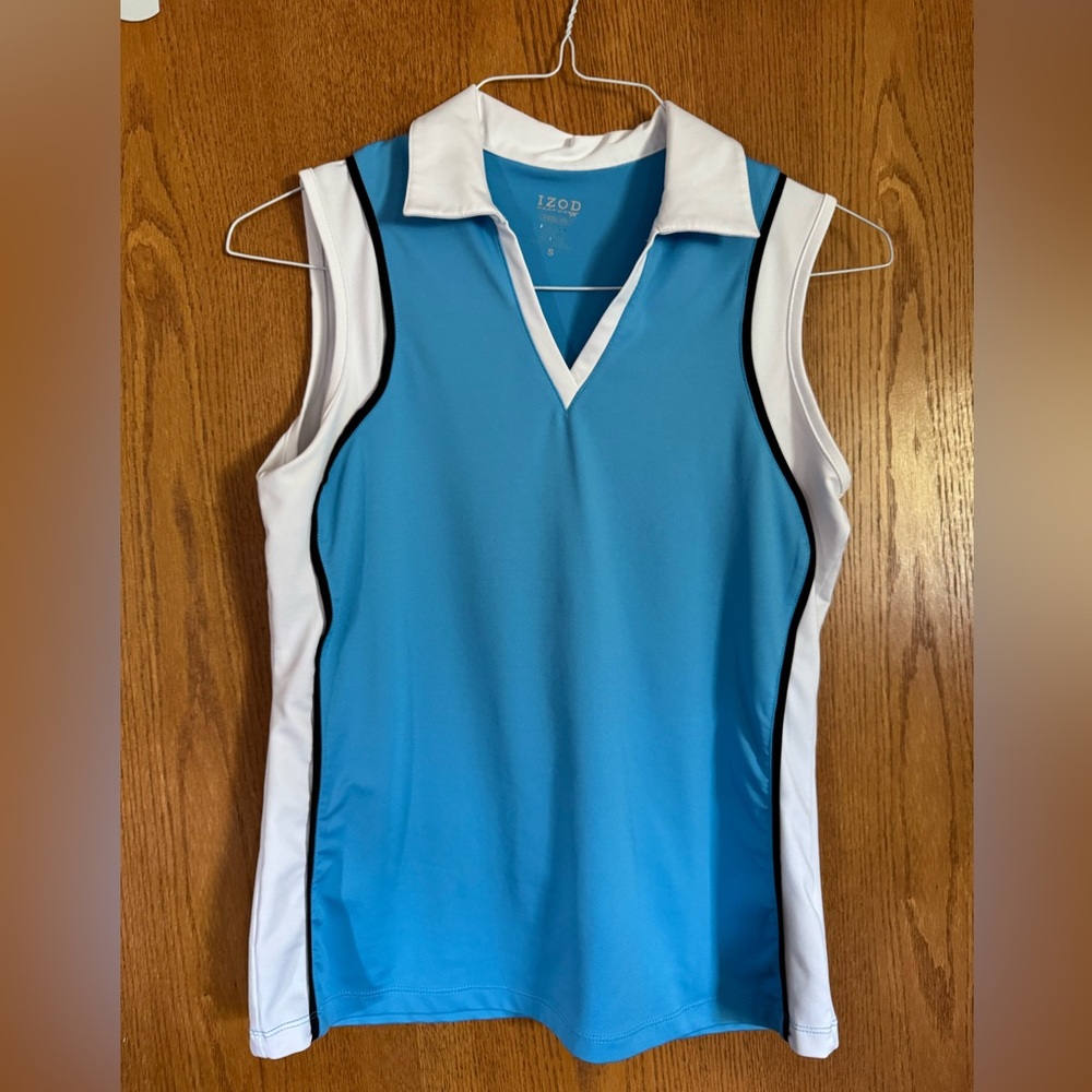 Izod Cool FX Blue Performance Shirt